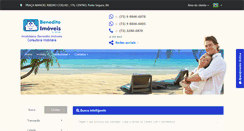 Desktop Screenshot of beneditoimoveis.com